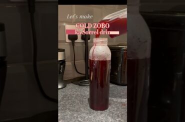 Sometimes cold zobo is the solution #zobo #sorrelleaves #healthyrecipes #nigerian  #jamaican