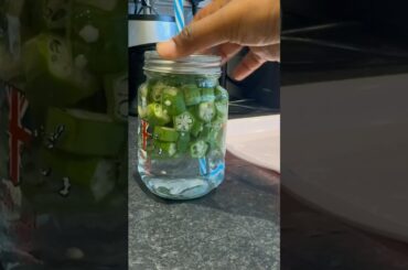 Is okra water good? #healthyrecipes #healthydrink #healthyliving #nigerian