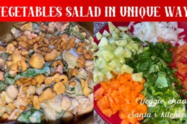 Mix Vegetable Salad/Healthy Salad Recipe | How to Make Healthy Vegetable Salad at Home
