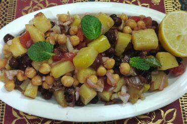 Chatpati Chana Chaat | Special Chana Chaat Recipe | Quick and healthy salad recipe