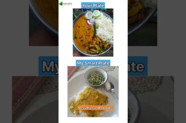 Your Meal vs My healthy Meal #meal #loseweight #weightloss #trending #reels #weightlossjourney