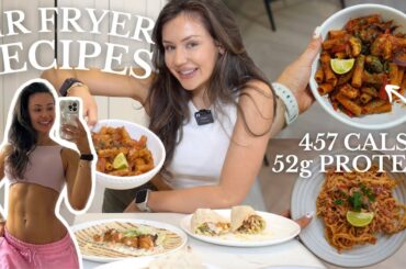 3 Healthy & Easy Air Fryer Recipes *for gaining muscle, losing fat*