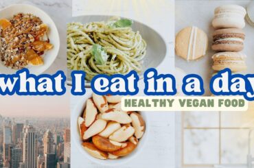 Vegan What I Eat in a Day! Healthy Meals and Plant-Based Treats