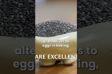 Egg substitute for vegan baking, crush the seeds before soaking, flax egg recipe