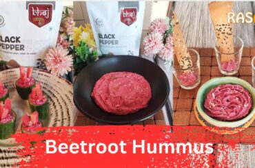 Beetroot hummus Recipe | How To Make Hummus For Weight Loss | Healthy Recipes