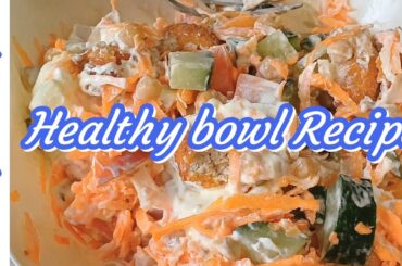 Healthy bowl recipe.  #healthy salad recipe    #russia #ufa