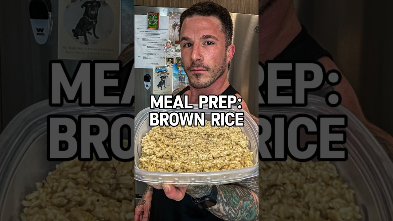 Meal Prep: Brown Rice #mealprep #brownrice #food #foodie #recipe #rice #healthy Meal Prep: Brown Rice #mealprep #brownrice #food #foodie #recipe #rice #healthy