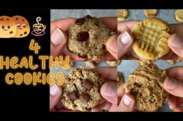 4 - Healthy Cookies Recipe - Kids Friendly Recipe - Easy Healthy Snacks Recipe