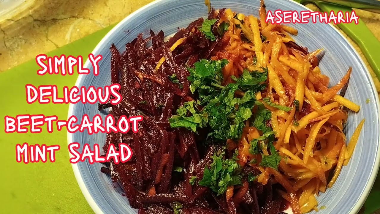 A Very Healthy and QUICK & Easy CARROT BEET SALAD RECIPE | Weight Loss Diet A Very Healthy and QUICK & Easy CARROT BEET SALAD RECIPE | Weight Loss Diet