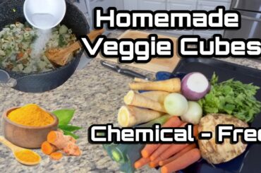 Simply Make 50 Pieces of Chemical - Free Homemade Veggie Cubes
