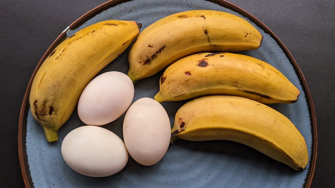 Just Add Eggs With Bananas Its So Delicious/ Simple Breakfast Recipe/ Healthy Cheap & Tasty Snacks Just Add Eggs With Bananas Its So Delicious/ Simple Breakfast Recipe/ Healthy Cheap & Tasty Snacks