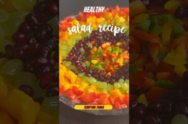 Healthy salad recipe | tempting tadka #food