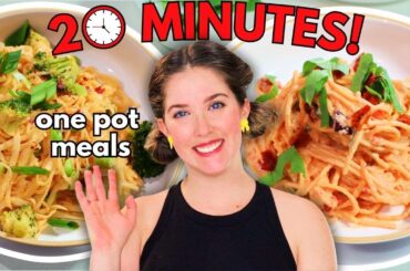 One Pot Vegan Meals ANYONE Can Make! Healthy & Easy Vegan Recipes