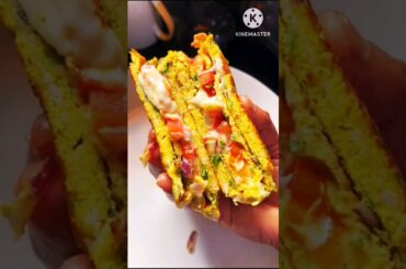 Easy & quick breakfast recipe #egg bread cheese snacks recipe #healthy & tasty breakfast #subscribe