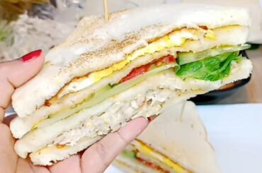 Club sandwich | Ramzan iftar special recipes | chicken club sandwich recipe by cooking with rabi