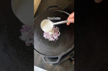 New trick of onion sponge dosa l healthy breakfast recipe #shorts