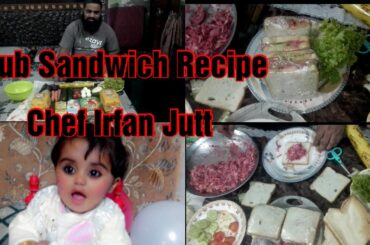 Restaurant Style Club Sandwich Recipe,Quick And Easy Recipe,Iftar Special Recipe Chef Irfan Jutt