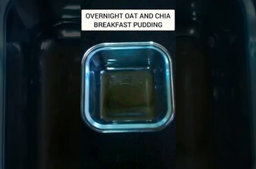 Overnight Oats#Oats & Chia Seeds Breakfast Recipe#Healthy Recipe#Nosugar Desert#shorts