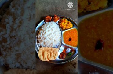 Friday special healthy lunch thali#mitarosei01 #trending #recipe#cooking#shortsfeed#viral#vegthali