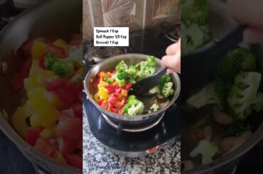 Healthy Vegetable Stir Fry #recipe #youtubeshorts #healthy #shortsvideo #prediabetes