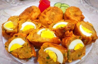 Delicious Egg Chops for a Tasty Iftar Treat", Healthy Snack Recipe