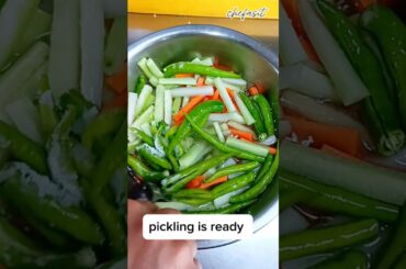 Chinese salad Recipe #shorts #shortfeed #salad #pickle #food #fitness #helthyfood #viral #diet