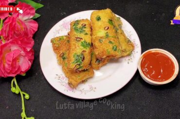 5 Minutes Healthy Snacks Recipes |Bread Roll Recipe|New Recipe| make this 5 minutes recipe breakfast