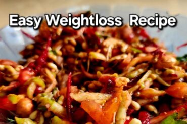 Easy Weightloss Recipe |Weightloss salad | Healthy Recipe | Weight loss Receipe #weightloss #receipe