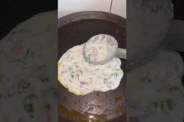 7 days, 7 breakfast recipes | Day ~6 | uttapam recipe | Rava dosa | Healthy breakfast ideas #shorts