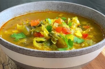 Deliciously Healthy Cabbage and Leek Soup - Perfect for Weight Loss