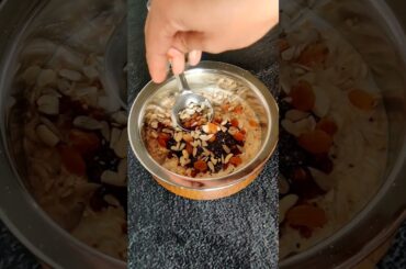 overnight oats#tummy full food#healthy breakfast#quick and healthy breakfast#