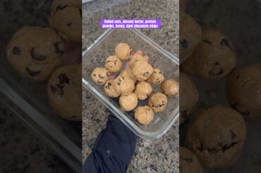 #whatieatinaday #proteinballs #75hard #healthysnacks #proteinsnacks #healthybreakfast #fit #gymlover