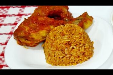 Healthy Lunch Idea /How to make perfect and Delicious Jollof rice #cooking#jollofrice#Africa