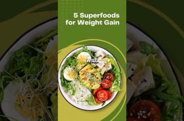 Weight Gain Essentials: The Top 5 Foods You Need to Know #shorts  #health  #weightgain