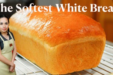 How to make white bread WITH ALL PURPOSE FLOUR | TRADITIONAL white bread recipe | BEST BREAD RECIPE