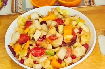 Fruit Chart Recipe |Iftar Special Recipe |Quick  and Easy Recipes|Chaat Recipe by kitchen with Abida