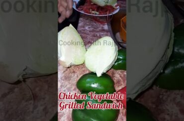 Chicken Vegetable Sandwich Recipe  - Chicken Sandwich Easy,  Tasty and Healthy