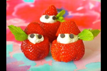 Healthy Snack Recipe for Children: How to Make Strawberries & Cream with Kids - Weelicious