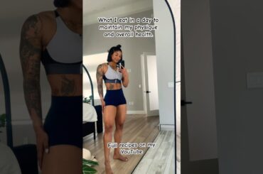 What I eat in a day | Simple and delicious recipes. Full video on channel #healthyrecipes #fitness