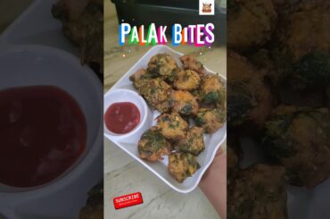 Instant Palak Bites Recipe |Palak Snack Recipes |Healthy Breakfast Recipes |#shorts #viral #trending