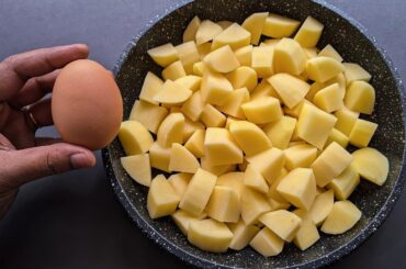 Just Add Eggs With Potatoes Its So Delicious/ Simple Healthy Breakfast Recipe/ Cheap & Tasty Snacks
