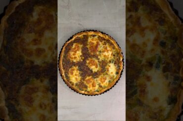Leek tart#food #healthy #recipe #reels #breakfast @CurryToCroissant