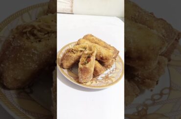 Chicken vegetable bread roll recipe #viral #shorts #gfoods #roll #trending #breadroll #rollrecipe