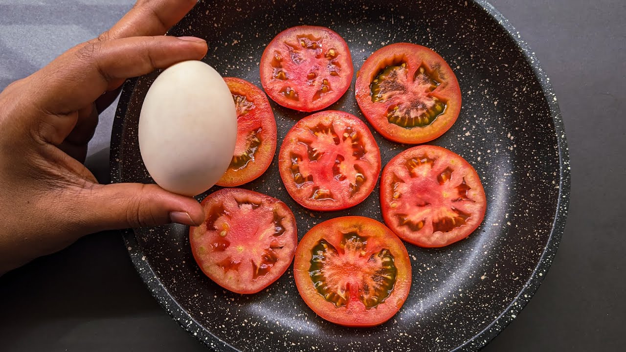 Just Add Eggs With Tomatoes Its So Delicious/ Simple Healthy Breakfast Recipe/ Cheap & Tasty Snacks Just Add Eggs With Tomatoes Its So Delicious/ Simple Healthy Breakfast Recipe/ Cheap & Tasty Snacks