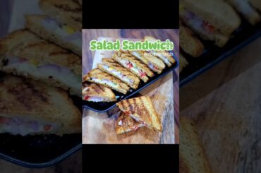 Salad Sandwich | Brown Bread | Healthy Sandwich | Sandwich Recipe | Easy Sandwich |