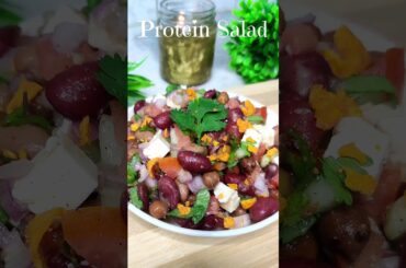 High Protein salad #salad recipe #easy #weightloss #healthy #food #yt #shorts #short #viral #music