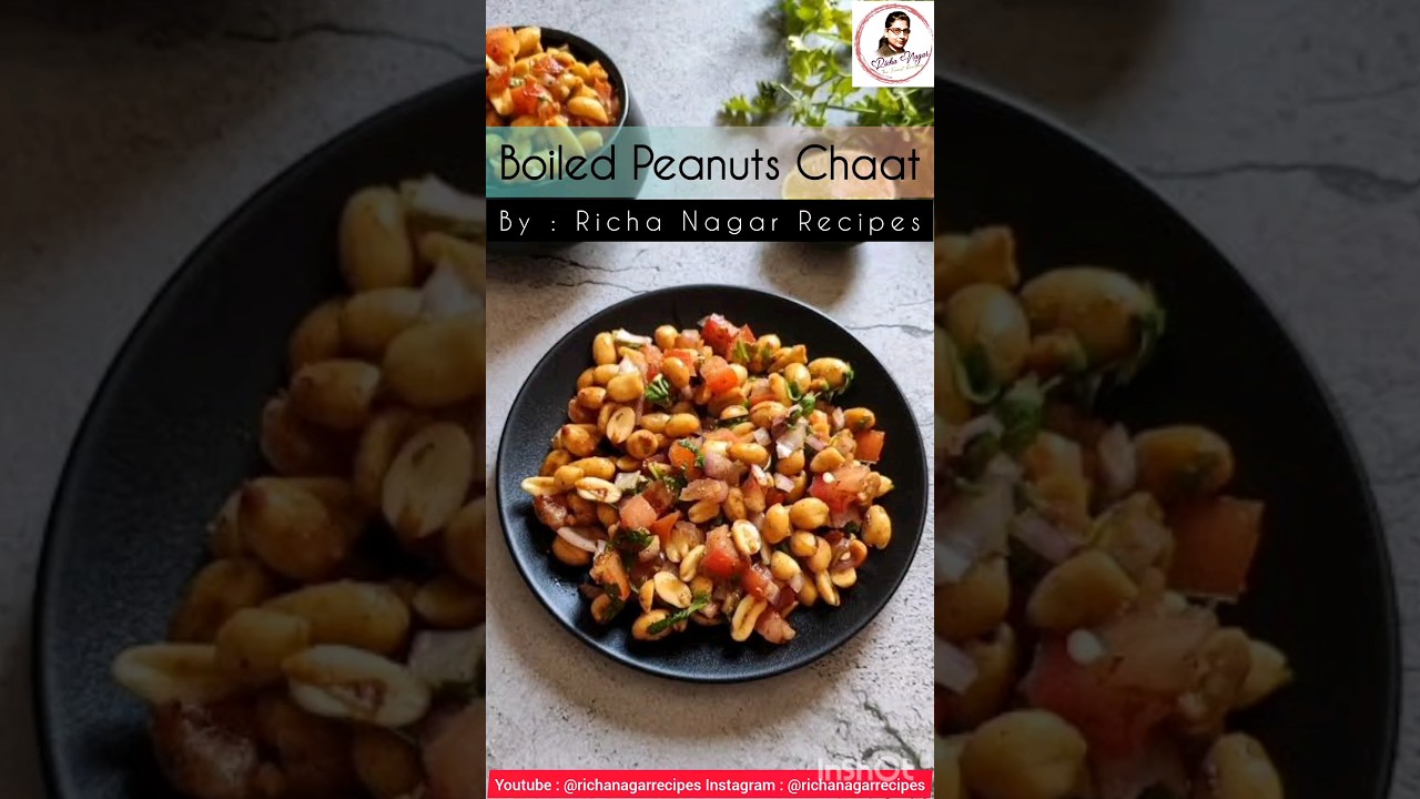 Boiled Peanut Healthy and quick chaat recipe for diet and gym lovers #healthyrecipes #quickrecipe l Boiled Peanut Healthy and quick chaat recipe for diet and gym lovers #healthyrecipes #quickrecipe l