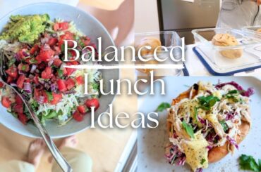 2 Healthy Lunch Ideas | Gluten Free + Balanced