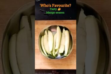 Mouthwatering Mango Recipe: Spicy Kacha Aam #shorts #trendingshorts #healthy #food