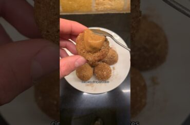 Cinnamon Protein Donut Bites #realfood #wholefoods #gymdiet #protein #proteinrecipes #healthyrecipes